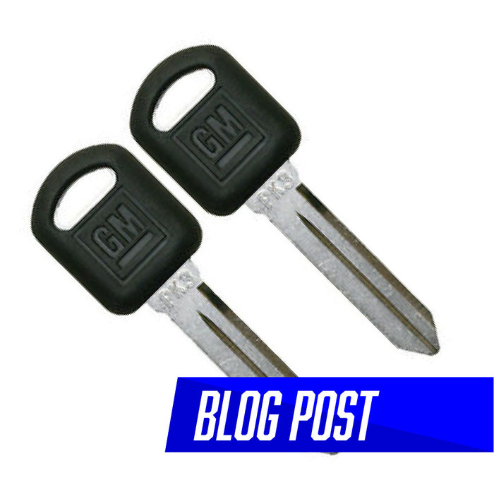 General Motors Transponder Keys