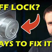 Stiff Lock? 3 Ways How to Fix It