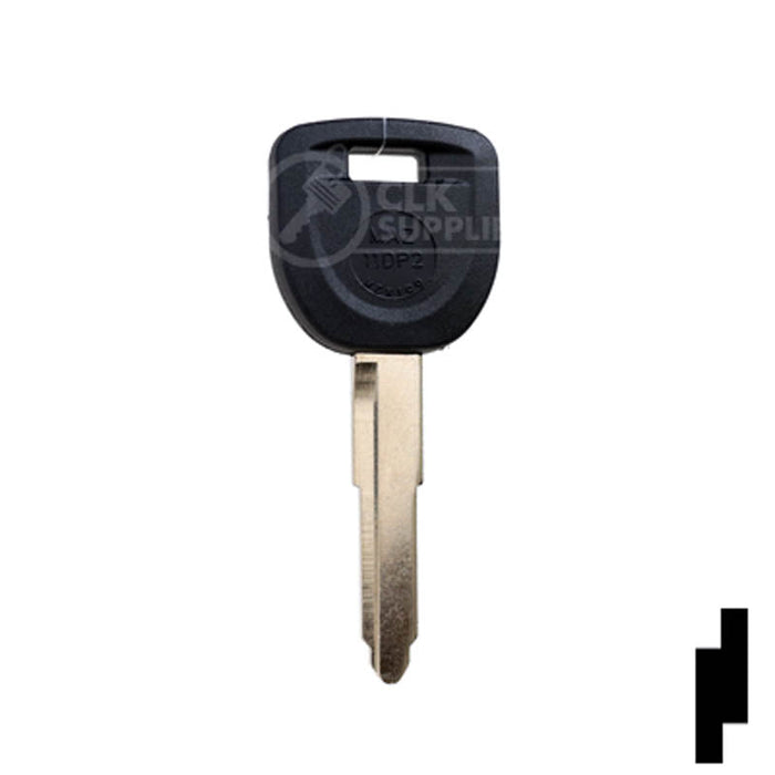 Uncut Can Transponder Key Blank | Mazda | MZ24RT17, MZ34-PT Automotive Key LockVoy