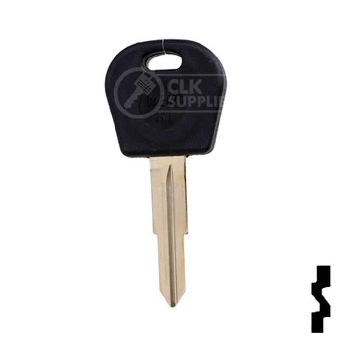 Uncut Cloneable Transponder Key Blank | Daewoo | DW05RT5 Automotive Key Keyline USA