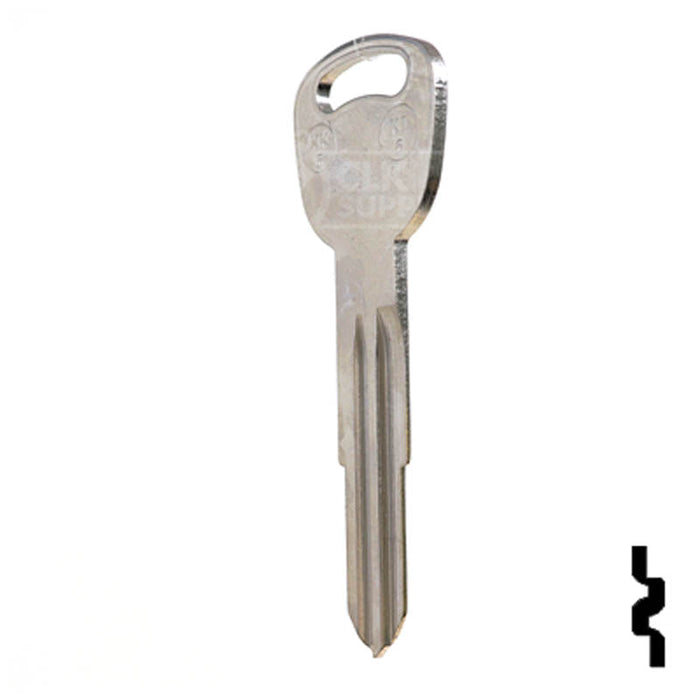Uncut Key Blank | Kia | X269 ( KK5 ) Automotive Key JMA USA