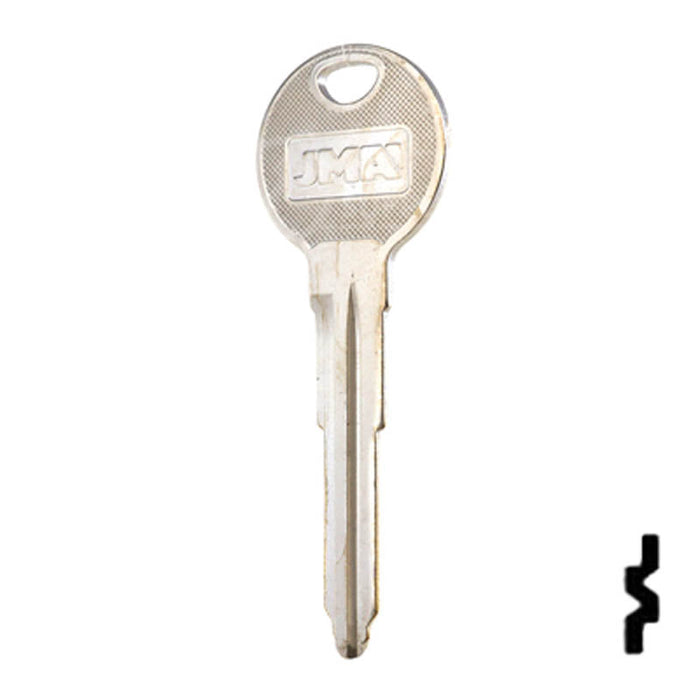 Uncut Key Blank | Mazda | X222, MZ27 Automotive Key JMA USA