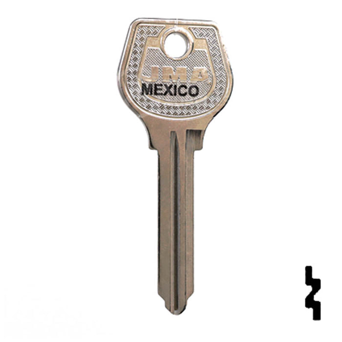 Uncut Key Blank | Mazda | X4 ( MZ4 ) Mazda Key Automotive Key JMA USA