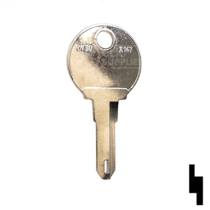 Uncut Key Blank | Renault | X147 ( RN30 ) Automotive Key Ilco