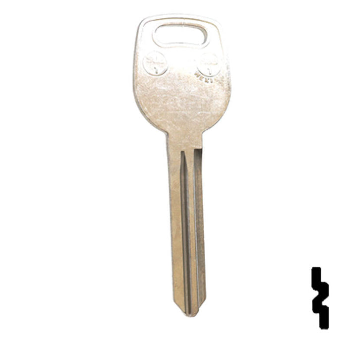 Uncut Key Blank | Subaru | X251 ( SUB1) Automotive Key JMA USA
