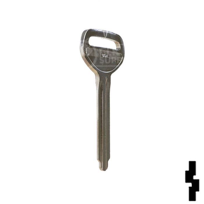 Uncut Key Blank | Toyota | X220, TR50 Automotive Key Ilco