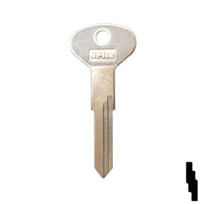Uncut Key Blank | Volkswagen | X203 ( V37 ) Automotive Key JMA USA