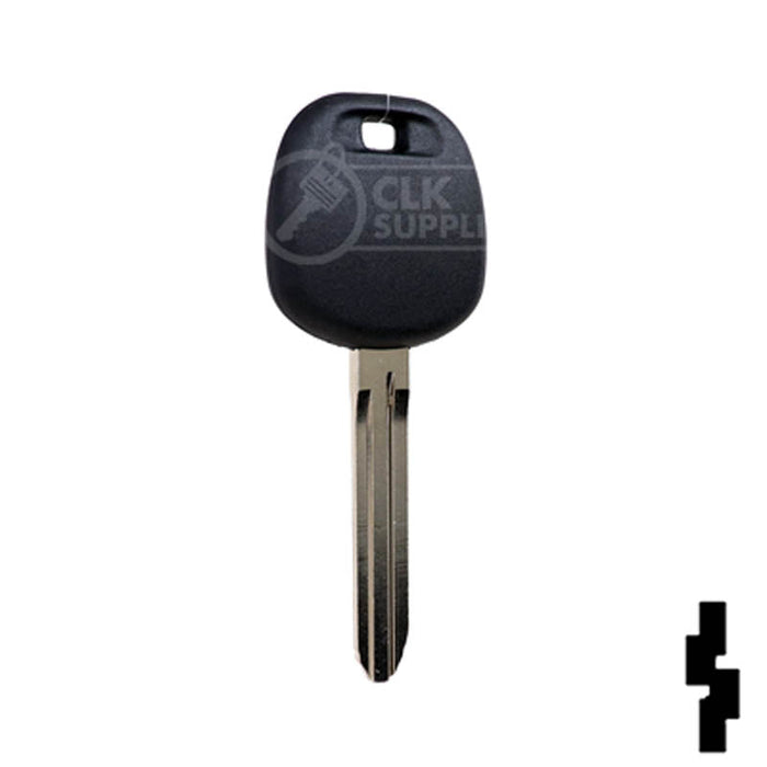 Uncut Transponder Key Blank | Toyota | TOY44D-PT, 5910834 Automotive Key LockVoy