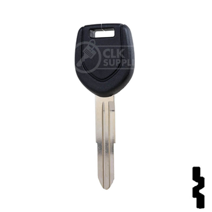 Uncut Transponder Key "R" Chip Blank | Mitsubishi | MIT8-PT, 692058 Automotive Key LockVoy