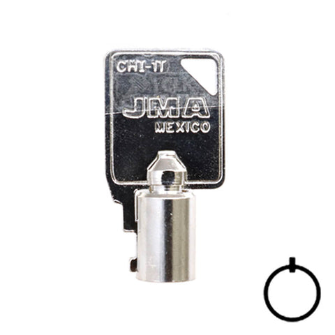 137B , 1137B Ace Tubular Key Flat Steel-Bit-Tubular-Key JMA USA