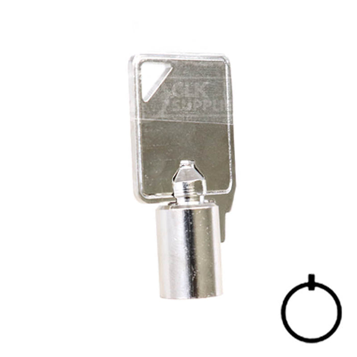 137B , 1137B Ace Tubular Key Flat Steel-Bit-Tubular-Key JMA USA