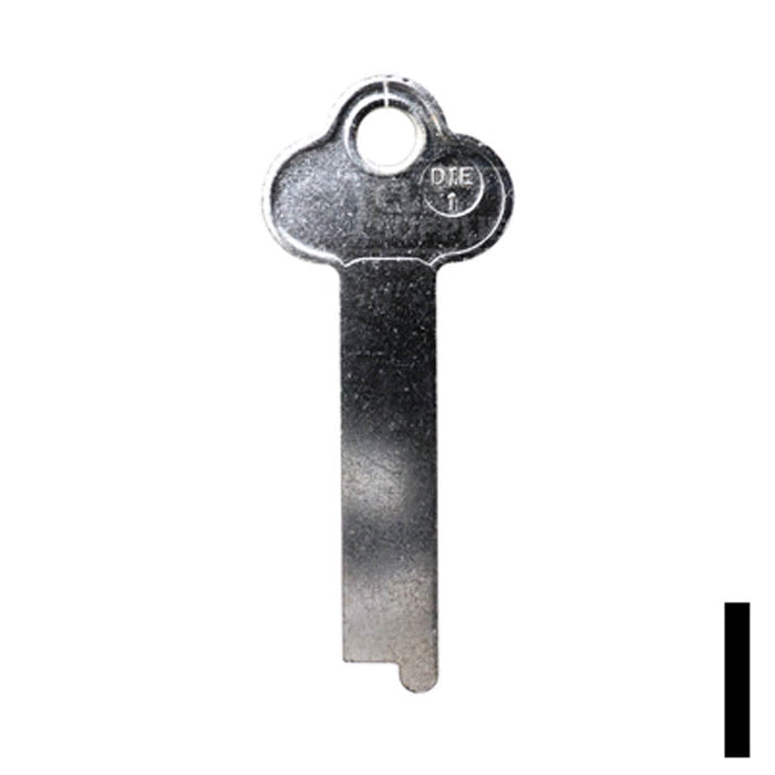 Uncut Key Blank | Diebold | DIE-1 Flat Steel-Bit-Tubular-Key JMA USA