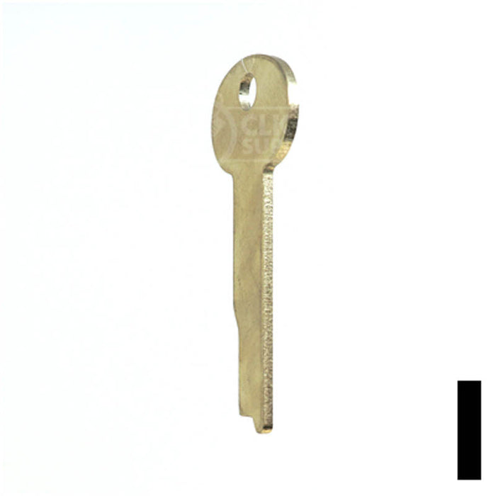 Uncut Key Blank | Flat Steel | S&G | 1063B Flat Steel-Bit-Tubular-Key Ilco