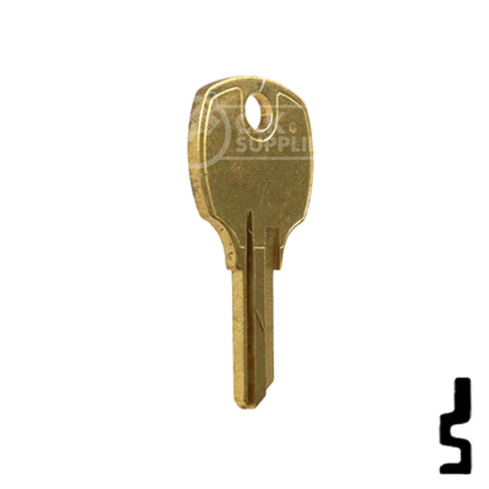 Uncut Key Blank | National | D8785 Office Furniture-Mailbox Key Compx Security
