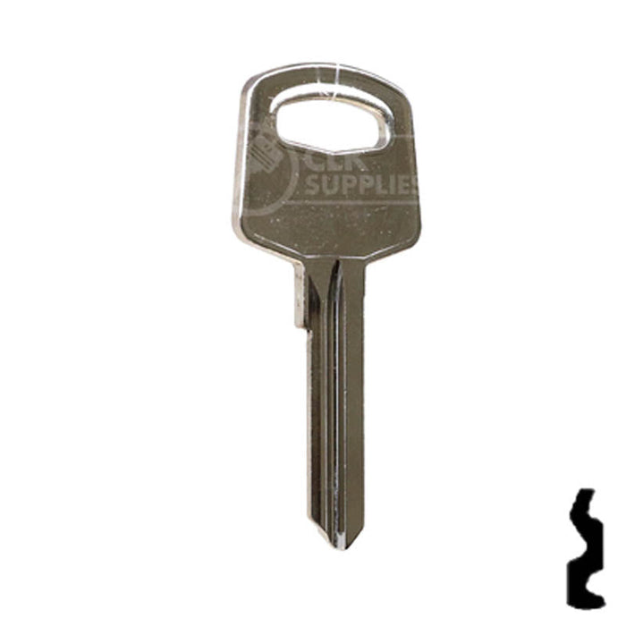 Abus 72 Series Key Blank RH6 Padlock Key Abus Lock Co.