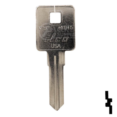 Uncut Key Blank | Harley Davidson | X287, HYD15