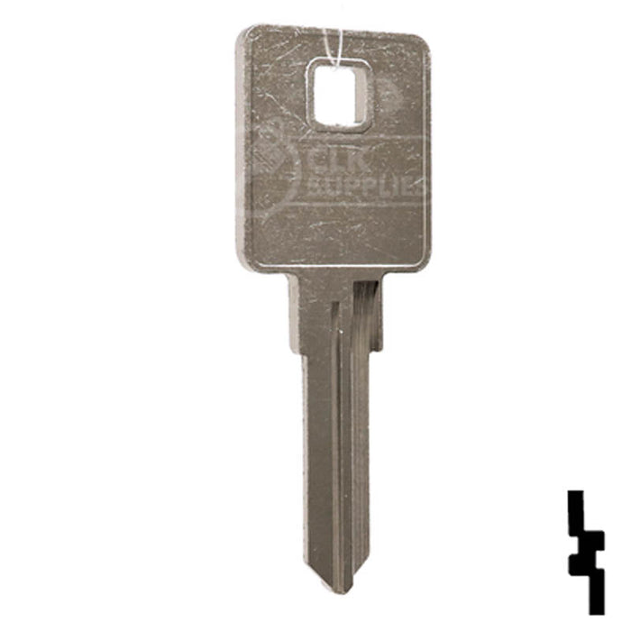 Uncut Key Blank | Harley Davidson | X287, HYD15 Power Sport Key Ilco