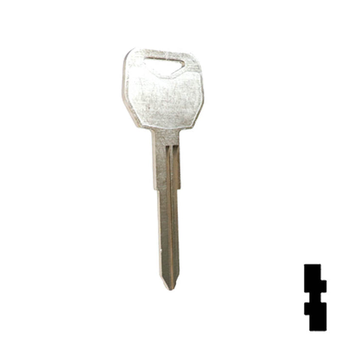 Uncut Key Blank | Honda Motorcycle | X291, HD114 Power Sport Key Ilco