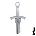 Forged - SWORD- Schlage SC1 Key Residential-Commercial Key Lucky Line
