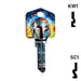 Happy Keys- Boba Fett Key (Choose Keyway) Residential-Commercial Key Howard Keys