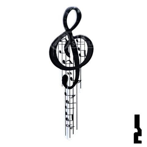 Key Shapes -MUSIC- Kwikset Key