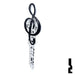 Key Shapes -MUSIC- Kwikset Key Residential-Commercial Key Lucky Line