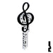 Key Shapes -MUSIC- Kwikset Key Residential-Commercial Key Lucky Line