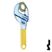 Key Shapes -WRENCH- Schlage SC1 Key Residential-Commercial Key Lucky Line