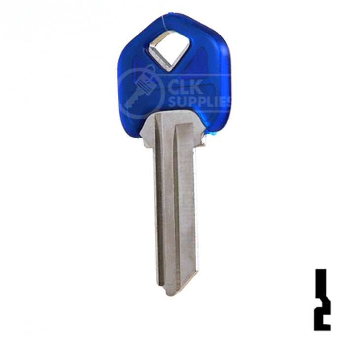 KW1 Kwikset Transparent Color Head Assortment 5Pcs Residential-Commercial Key Ilco