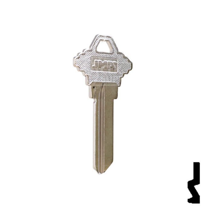 SC4, 1145A Schlage Key (Nickel Plated) Residential-Commercial Key JMA USA
