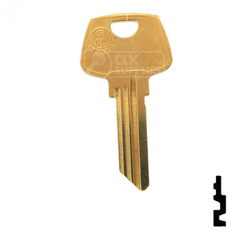 Uncut Key Blank | Sargent | S68, 1010N