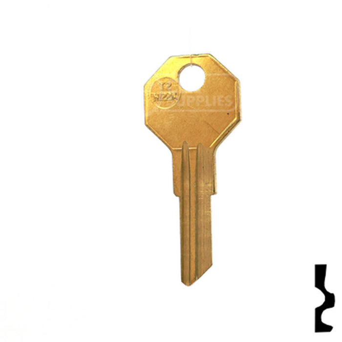 Uncut Key Blank | Taylor | H1122M Residential-Commercial Key Ilco