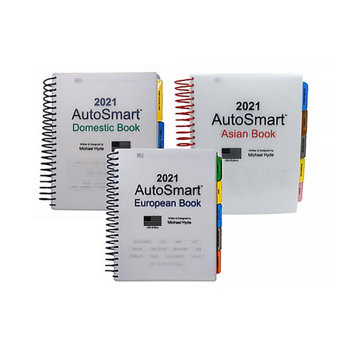 AutoSmart 2021 Foreign & Domestic Book Set Automotive Tools ASP