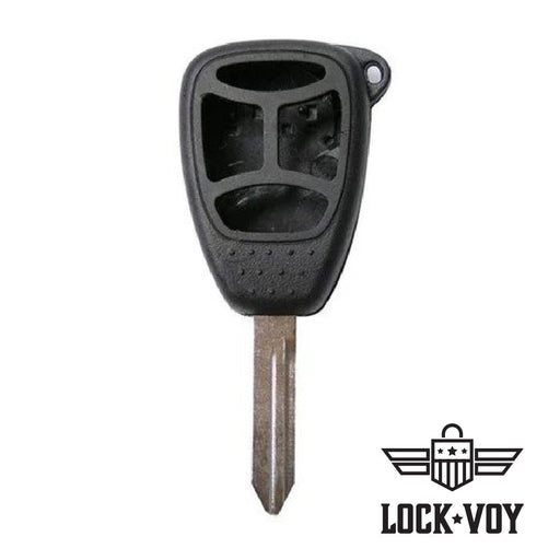 Chrysler, Dodge, Jeep 4-Button Remote Head Key SHELL Key Blanks LockVoy