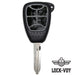 Chrysler, Dodge, Jeep 6-Button Remote Head Key SHELL Key Blanks LockVoy