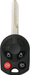 Ford 4 Button Remote Head Key (4B4) - By Ilco Look-Alike Replacments Ilco