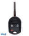 Ford OEM Replacement 3-Button Remote Key with High Security Blade Ford Remote Head Keys Solid Keys USA