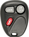 General Motors 3 Button Remote Keyless Entry (3B7) - By Ilco Look-Alike Replacments Ilco