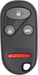 Honda 4 Button Remote Keyless Entry (4B1) - By Ilco Look-Alike Replacments Ilco