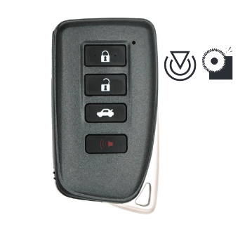 Lexus 4 Button Prox 4B8 – By Ilco Automotive Key Ilco