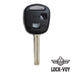 Lexus Long 2 Button Remote Head Key Shell Key Blanks LockVoy