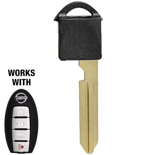 Nissan / Infiniti NI06-PT Emergency Key W/ CHIP BLACK Emergency Keys LockVoy