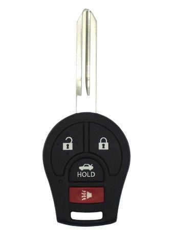 Nissan OEM Replacement Remote Key - 4 Button w/ Trunk Nissan Remote and Smart Keys Solid Keys USA