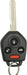 Subaru 4 Button Remote Head Key (4B1) - By Ilco Look-Alike Replacments CLK SUPPLIES, LLC