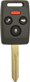 Subaru 4 Button Remote Head Key "4D62" (4B5) - By Ilco Look-Alike Replacments Ilco