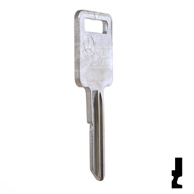 Uncut Key Blank | B44 "E", P1098E | GM Key Automotive Key JMA USA