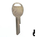 Uncut Key Blank | B51 "D", S1098D  | GM Key Automotive Key JMA USA