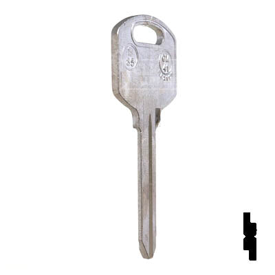 Uncut Key Blank | B85, S1105  | GM Key Automotive Key JMA USA