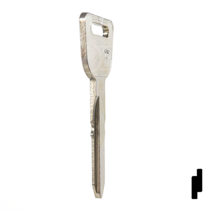Uncut Key Blank | Honda | X129, HD82 Automotive Key JMA USA