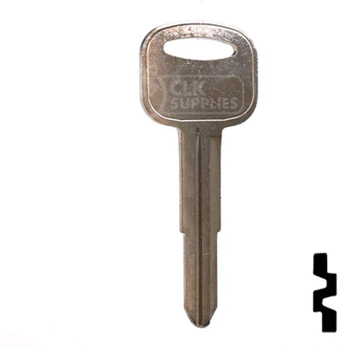 Uncut Key Blank | Hyundai | X216 (HY6) Automotive Key JMA USA